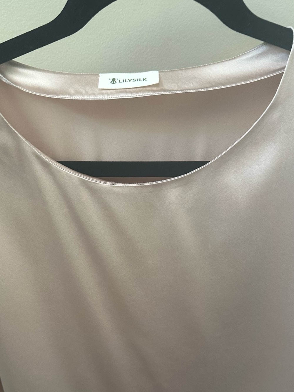 LILYSILK fluid drape Mulberry silk top - Picture 4 of 10